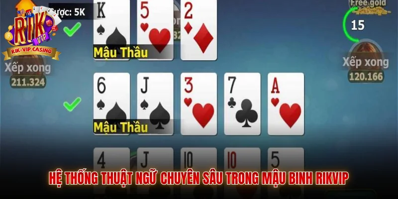 Mậu Binh Rikvip - Chiến Thuật Xếp Bài Và Quy Luật Chơi Chi Tiết 3 Hệ thống thuật ngữ chuyên sâu trong mậu binh Rikvip